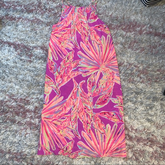 Lilly Pulitzer lachelle silk midi dress - Picture 2 of 5